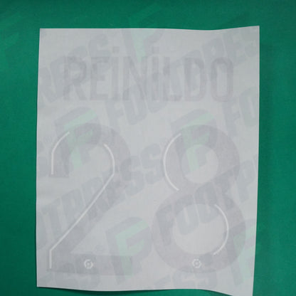 Flocage Officiel - Lille OSC, Reinildo, 2020/2021, Third, Noir