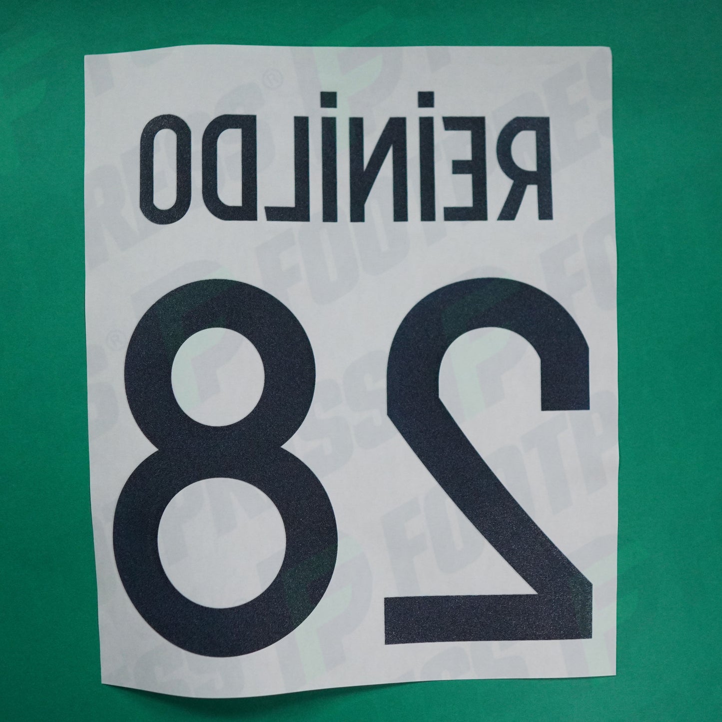 Flocage Officiel - Lille OSC, Reinildo, 2020/2021, Third, Noir