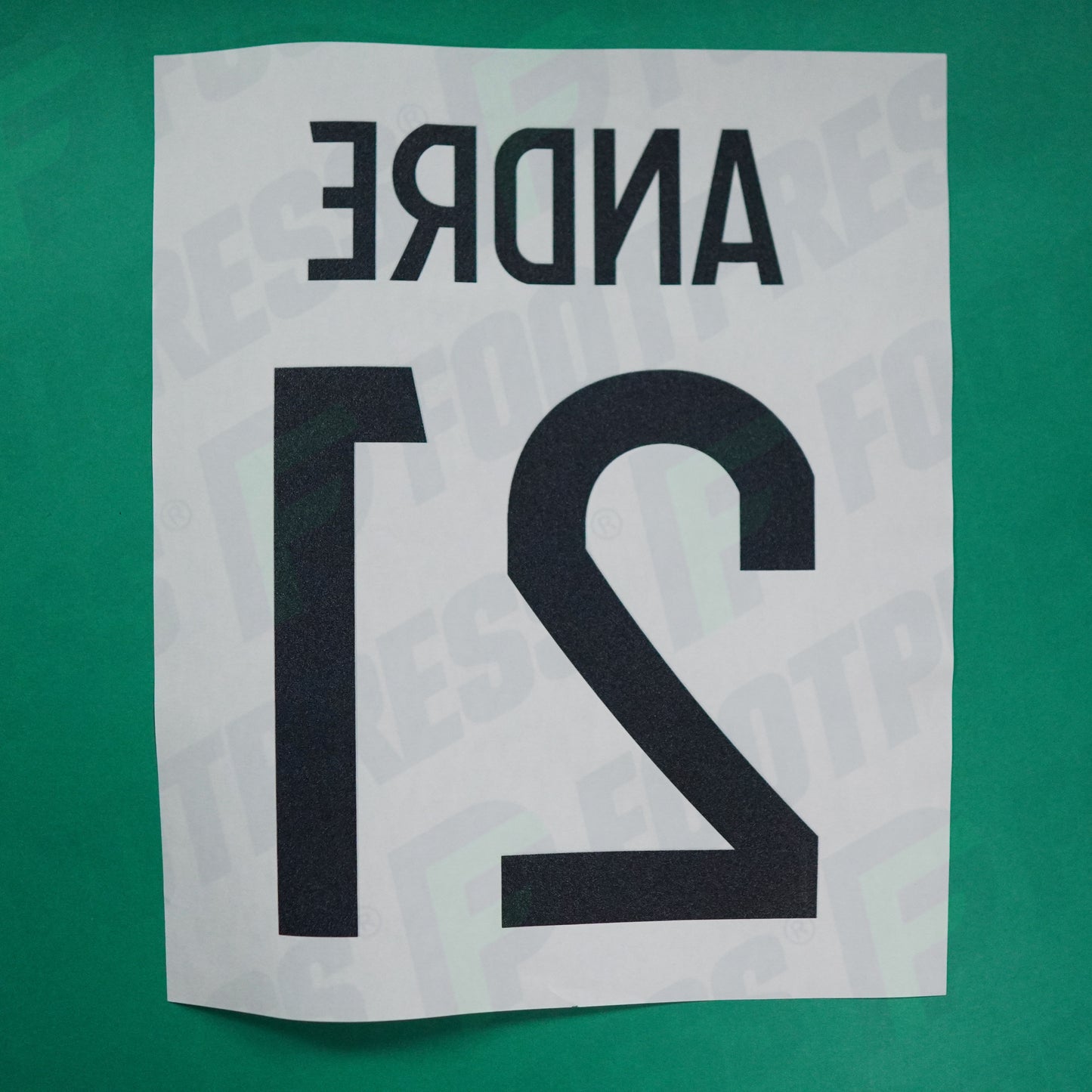 Flocage Officiel - Lille OSC, André, 2020/2021, Third, Noir