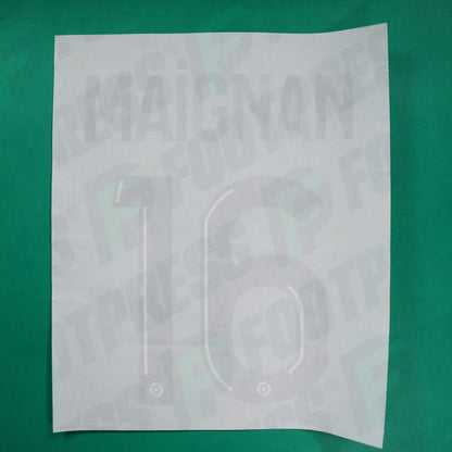 Flocage Officiel - Lille OSC, Maignan, 2020/2021, Gardien, Noir