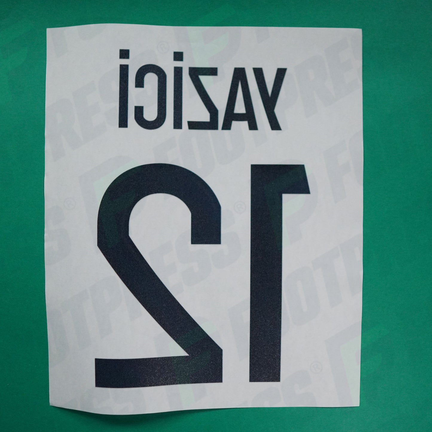 Flocage Officiel - Lille OSC, Yazici, 2020/2021, Third, Noir