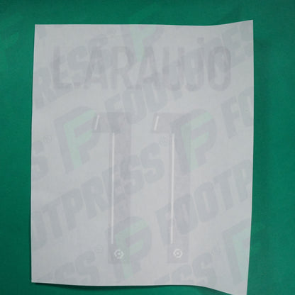 Flocage Officiel - Lille OSC, Araujo, 2020/2021, Third, Noir