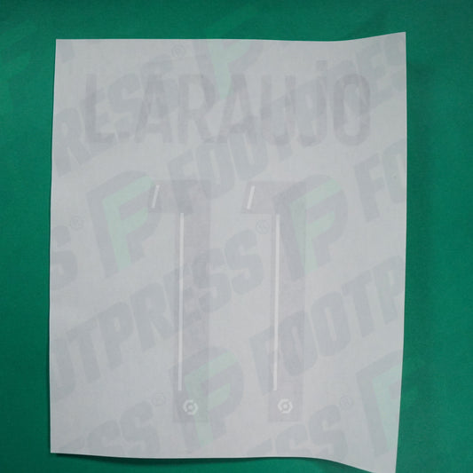 Flocage Officiel - Lille OSC, Araujo, 2020/2021, Third, Noir