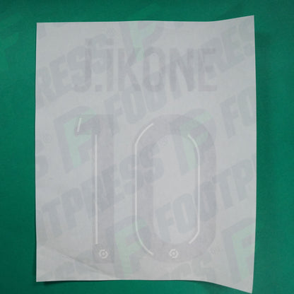 Flocage Officiel - Lille OSC, Ikone, 2020/2021, Third, Noir