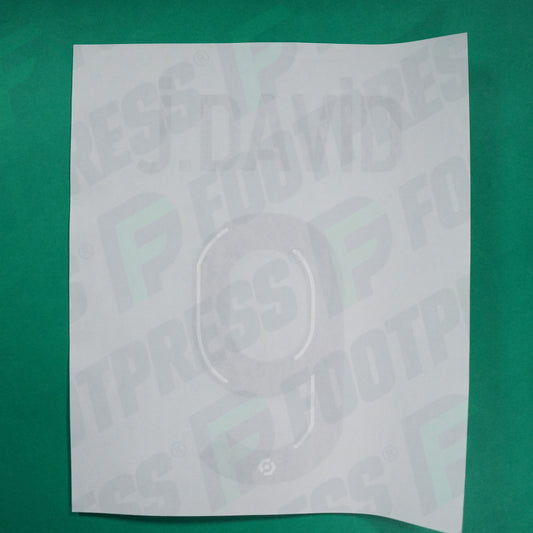 Flocage Officiel - Lille OSC, David, 2020/2021, Third, Noir