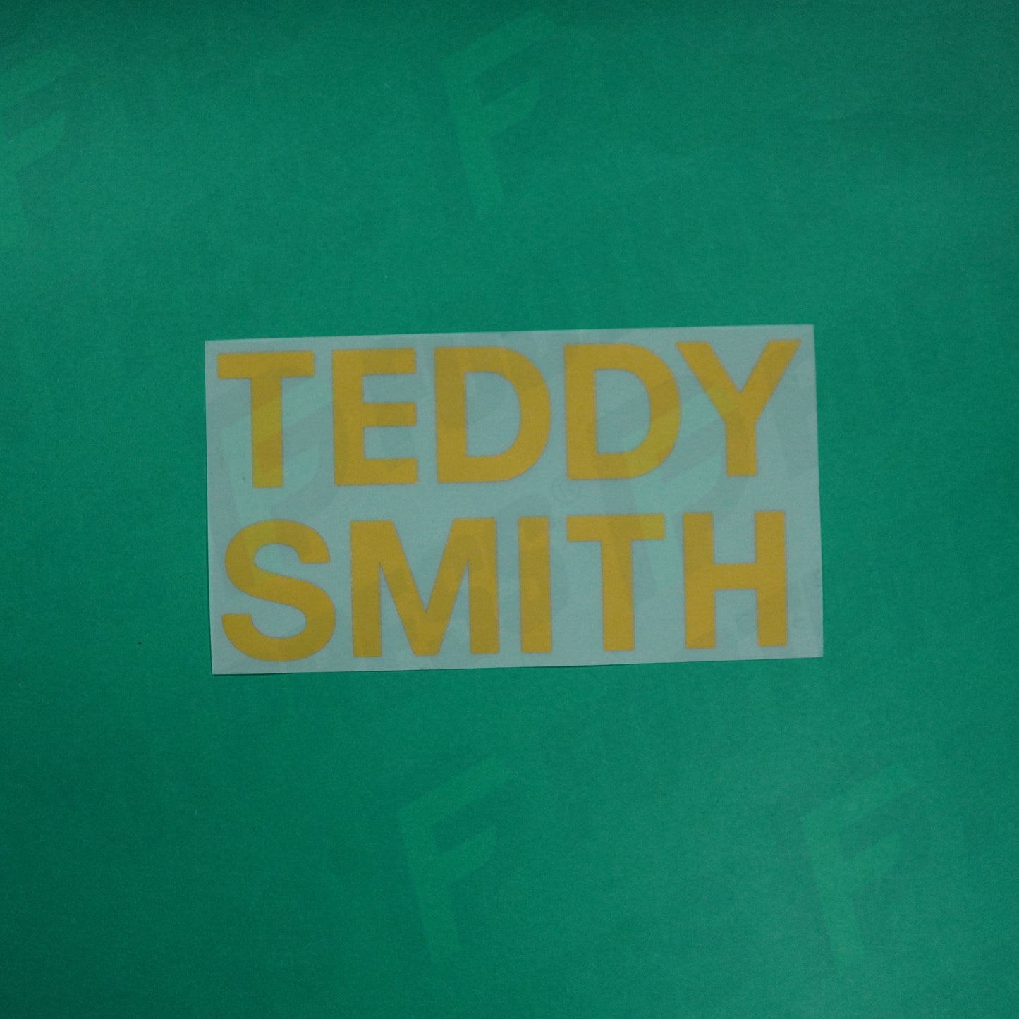 Flocage Officiel - Sponsor, Lille OSC, Teddy Smith, Doré