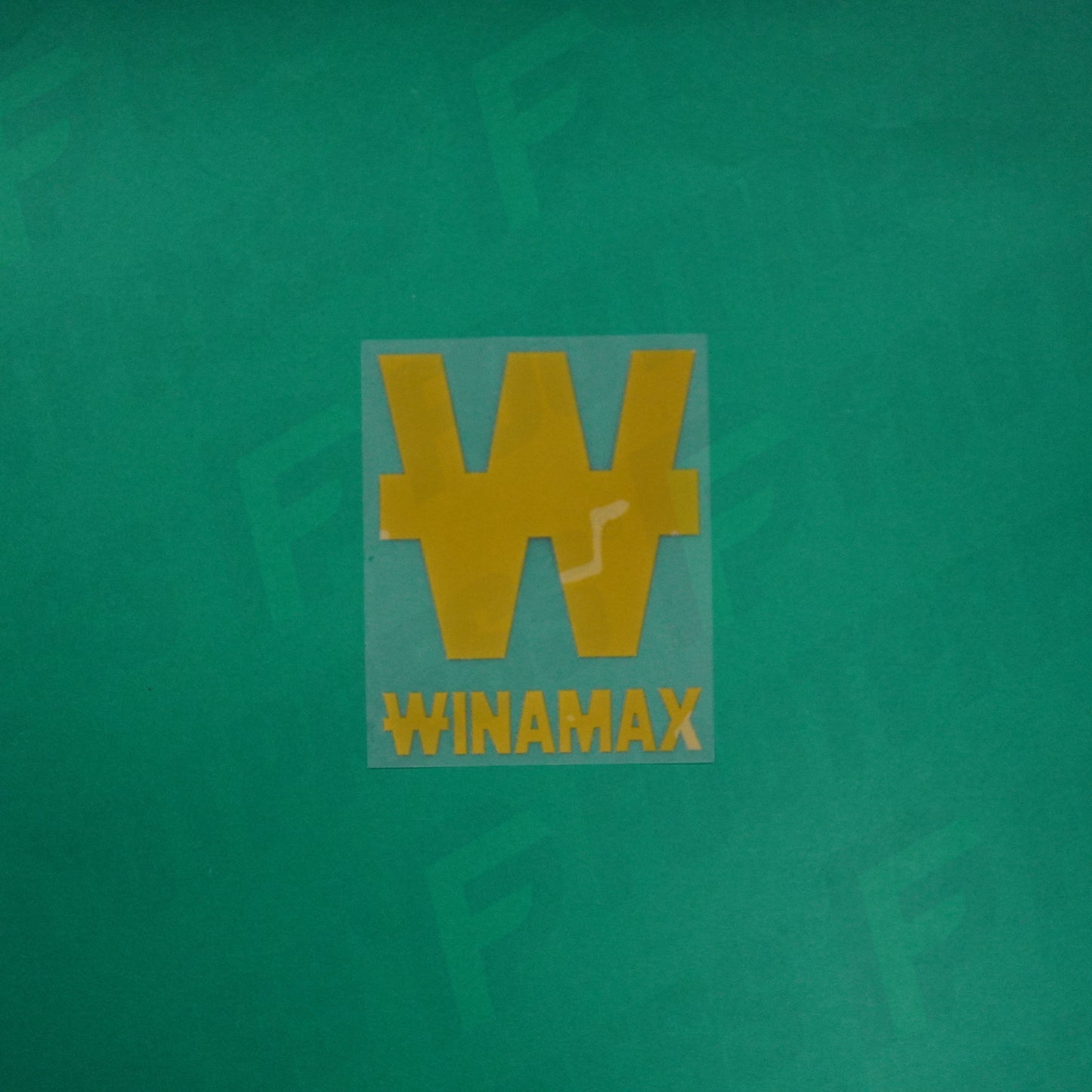 Flocage Officiel - Sponsor, Lille OSC, Winamax (Sans contour / Plein), Doré