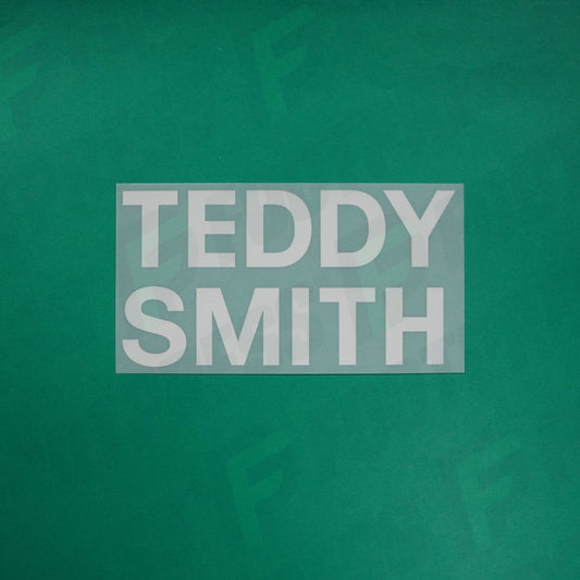 Flocage Officiel - Sponsor, Lille OSC, Teddy Smith, Blanc