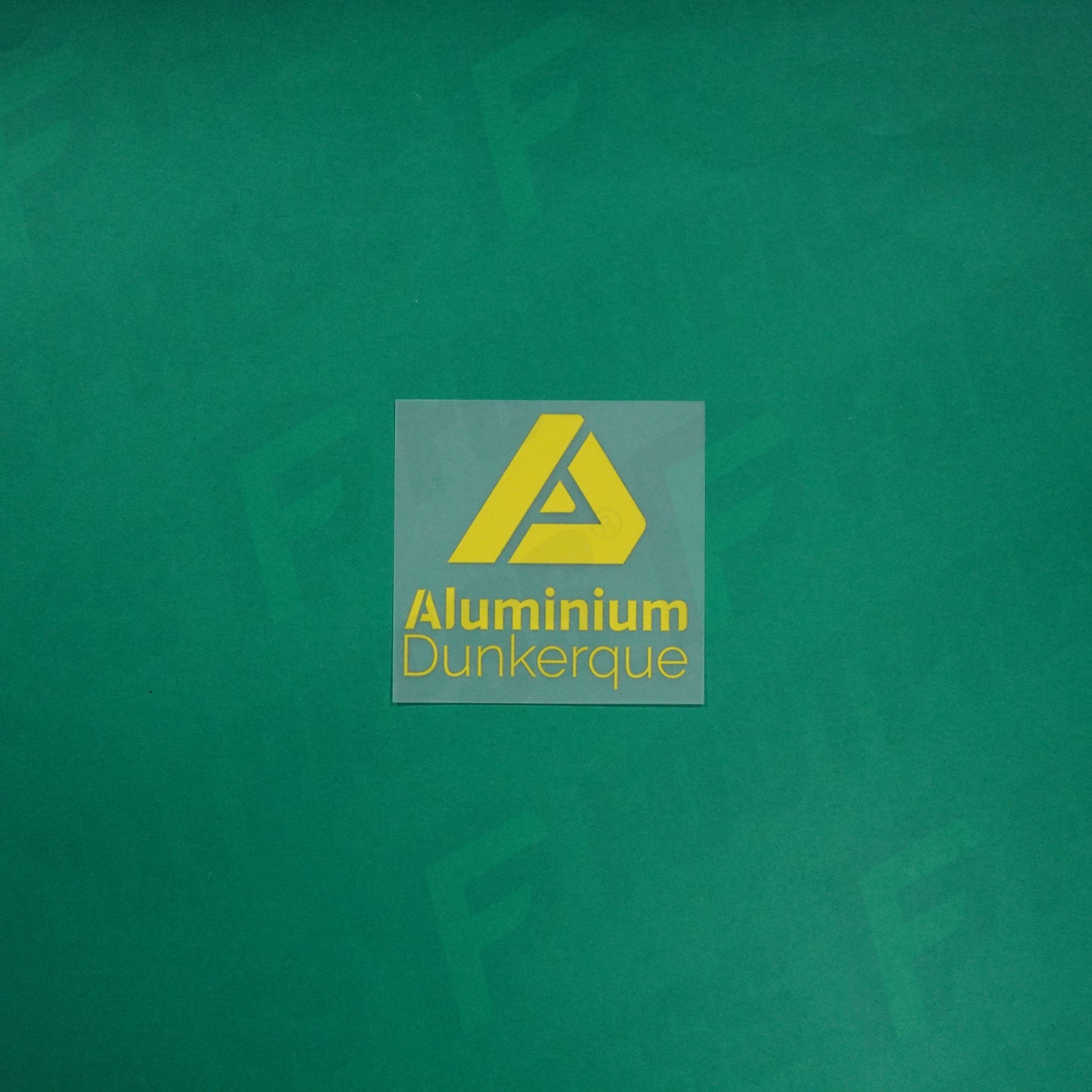 Flocage Officiel - Sponsor, Lille OSC, Aluminium Dunkerque, Jaune