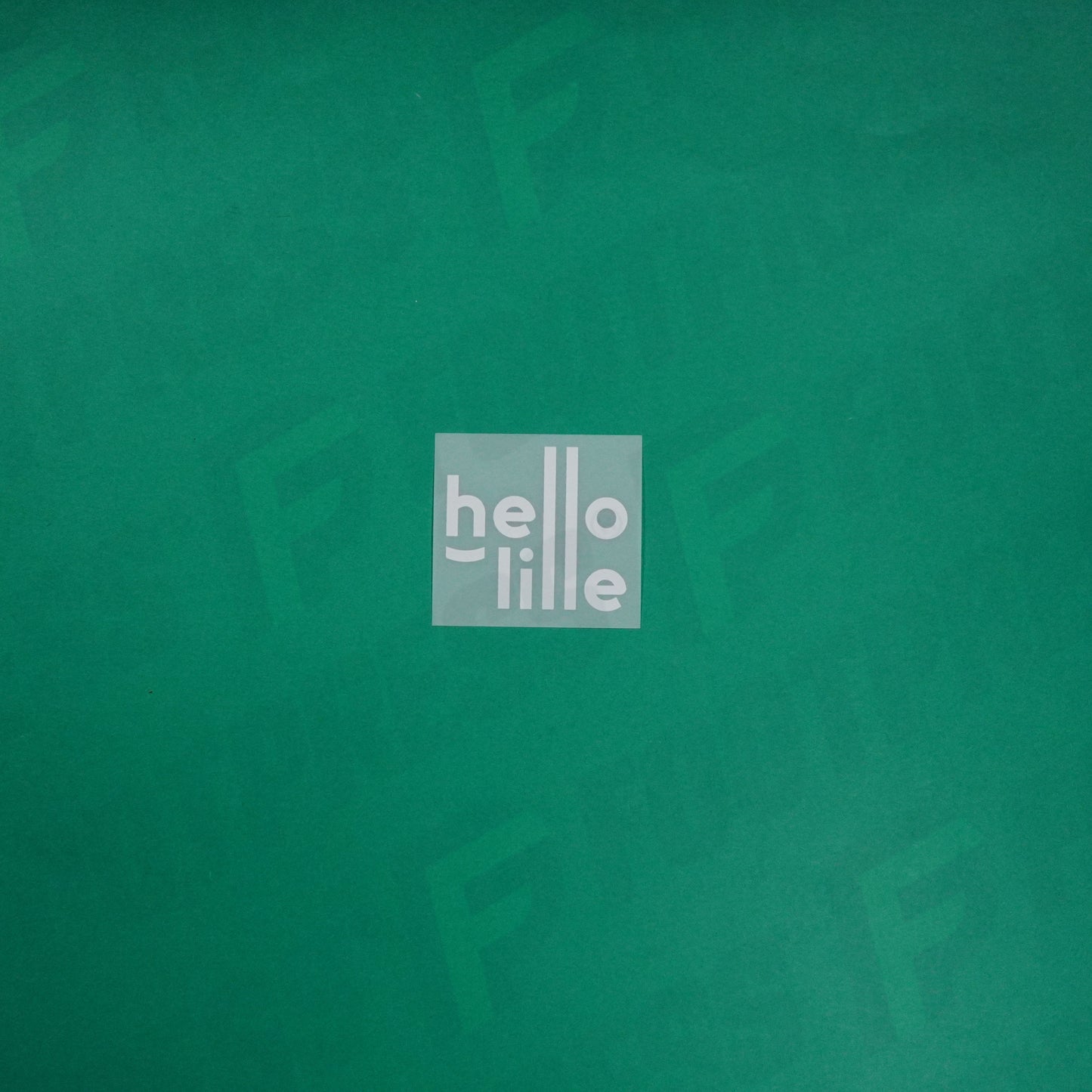 Flocage Officiel - Sponsor, Lille OSC, Hello Lille, Blanc