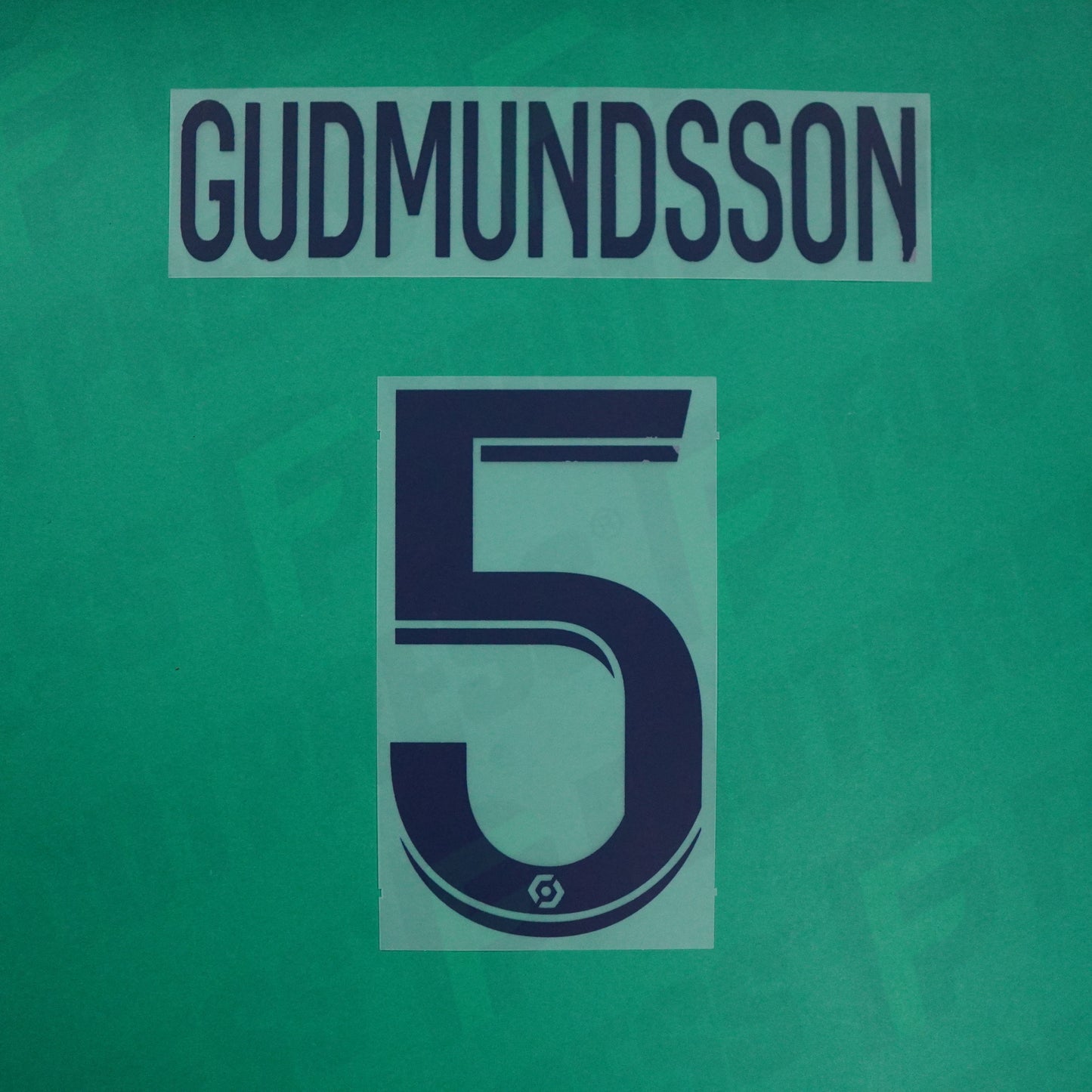 Flocage Officiel - Lille OSC, Gudmundsson, 2023/2024, Away, Bleu Foncé