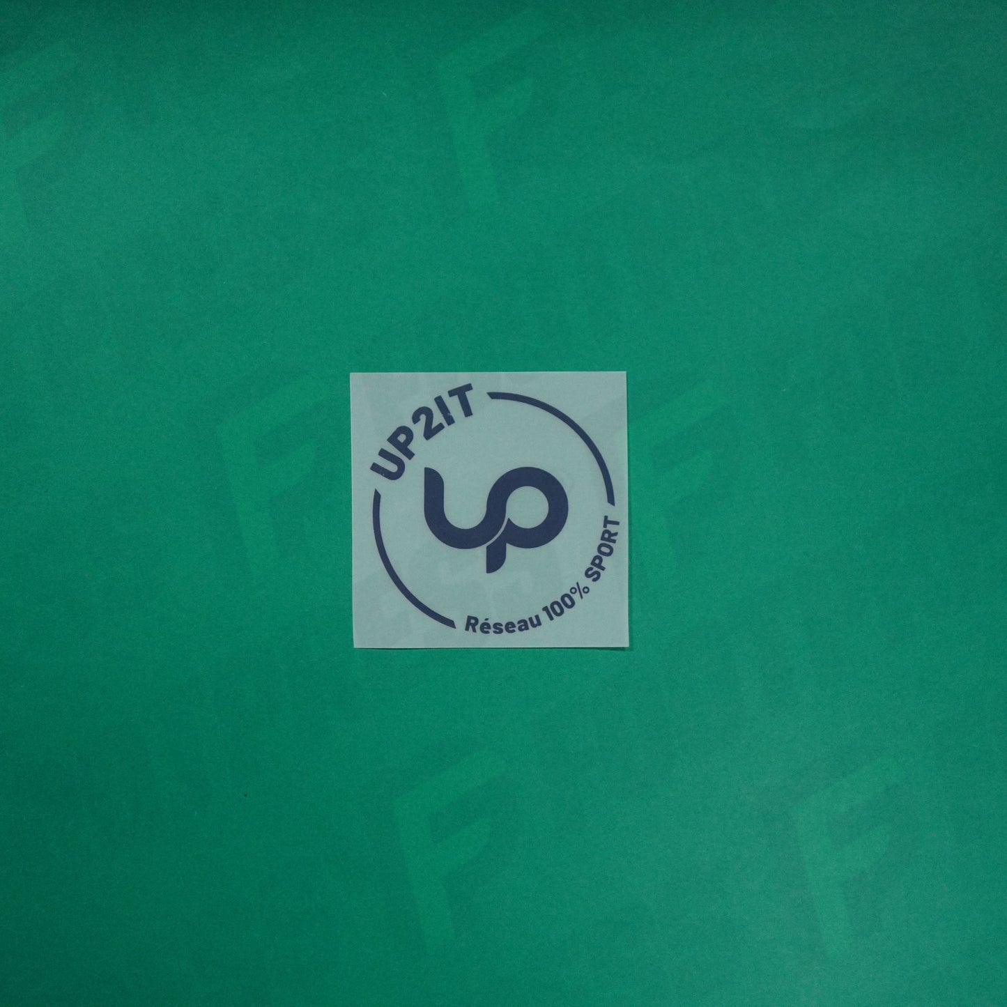 Flocage Officiel - Sponsor, UP 2IT Réseau 100% Sport, Bleu foncé