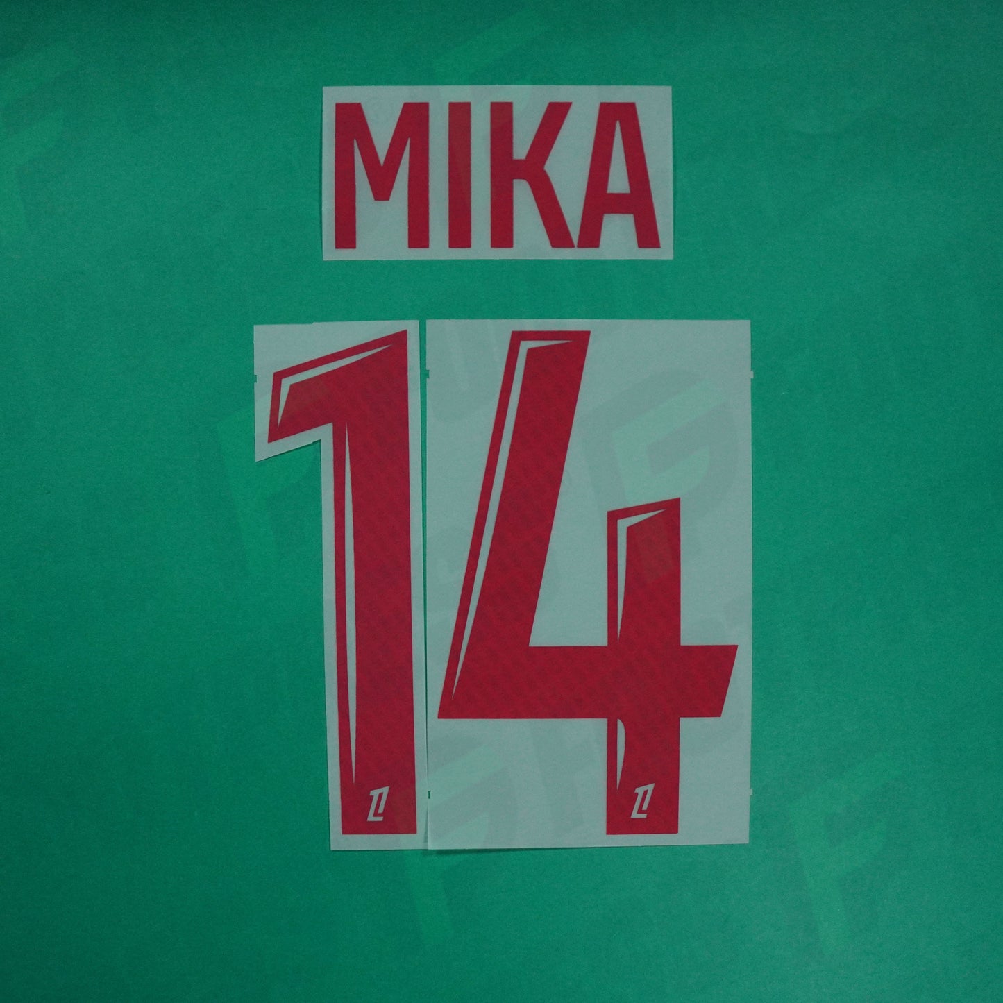 Flocage Officiel - AS Monaco, Mika Biereth, 2024/2025, Home, Rouge