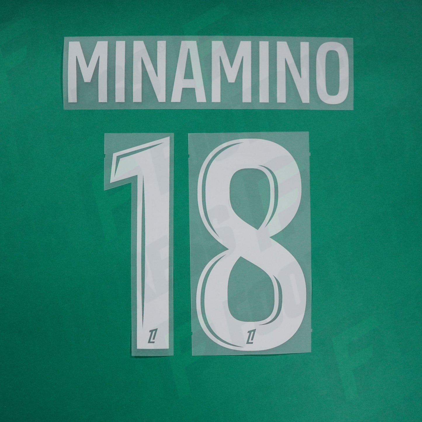 Flocage Officiel - AS Monaco, Minamino, 2024/2025, Away, Blanc