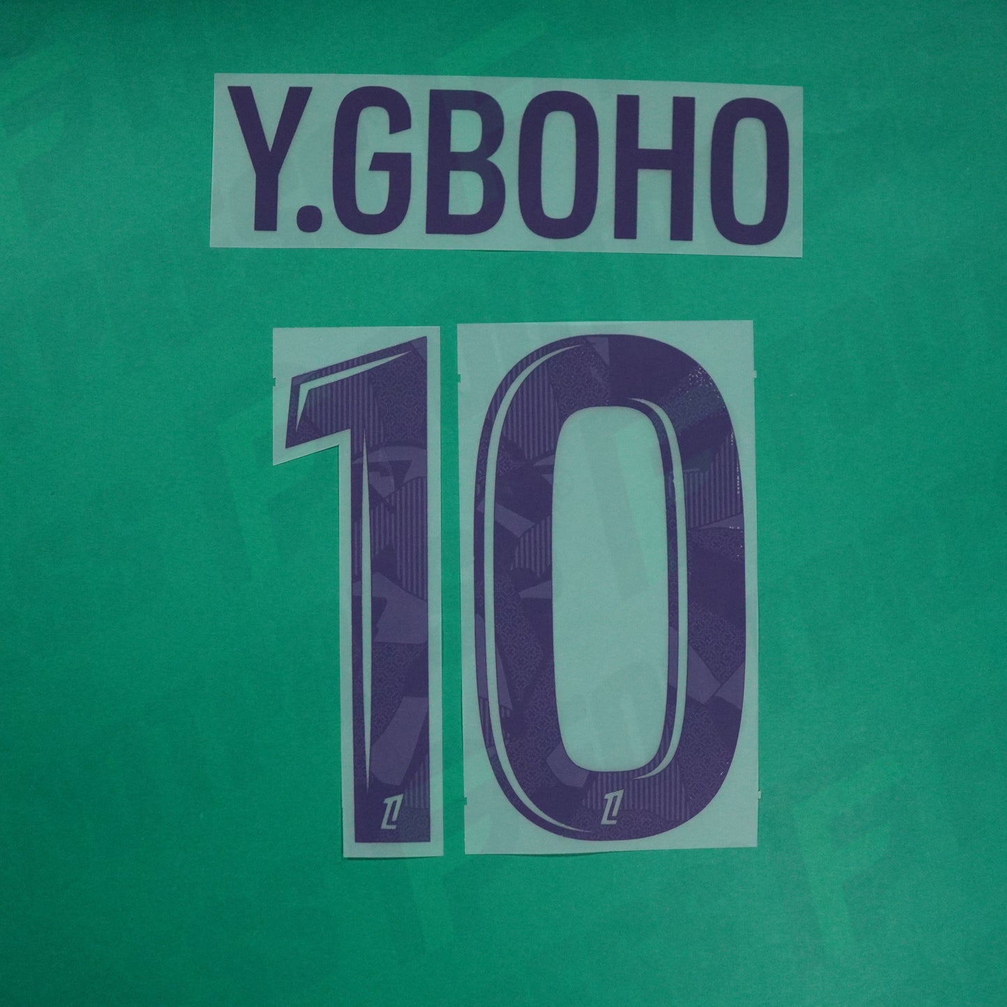 Flocage Officiel - Toulouse FC, Gboho, 2024/2025, Away, Violet