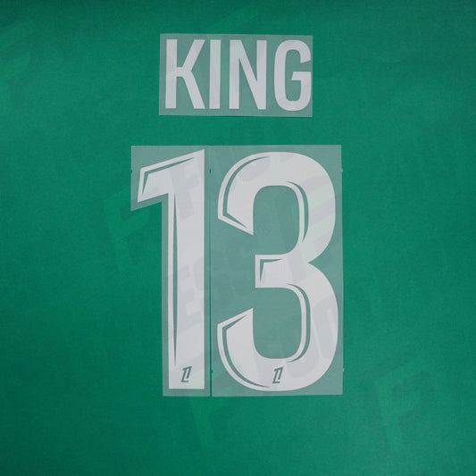 Flocage Officiel - Toulouse FC, King, 2024/2025, Home, Blanc