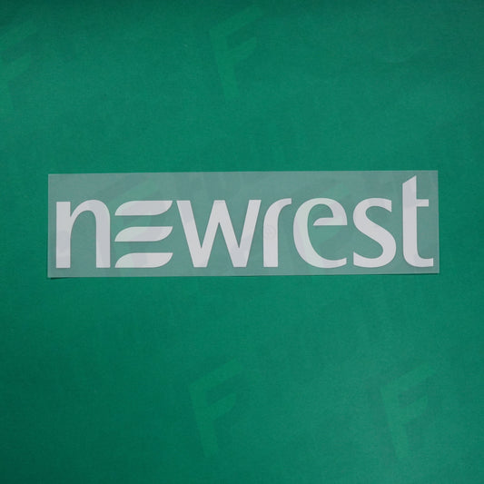 Flocage Officiel - Sponsor, Toulouse FC, Newrest, Blanc