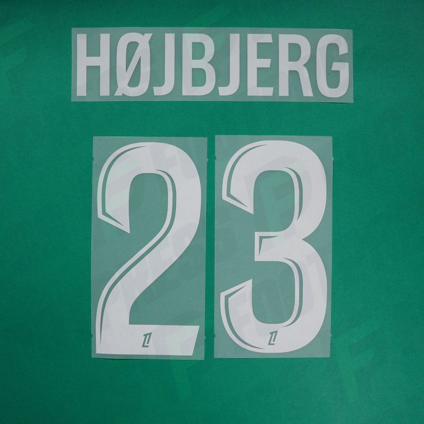 Flocage Officiel - Olympique de Marseille, Hojbjerg, 2024/2025, Away, Blanc