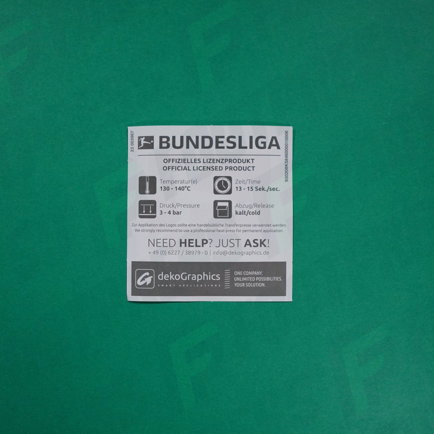 Flocage Officiel - Patch, Bundesliga 2023/2024