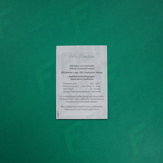 Flocage Officiel - Patch, Bundesliga Champions Patch 2015/2016 (14/15 winners)