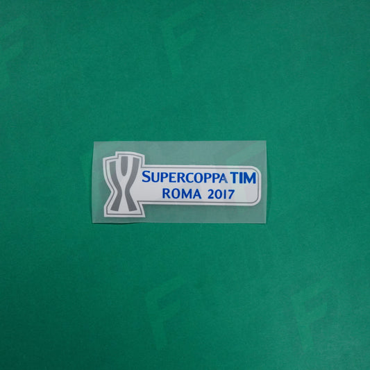 Flocage Officiel - Patch, Suppercoppa TIM Roma 2017