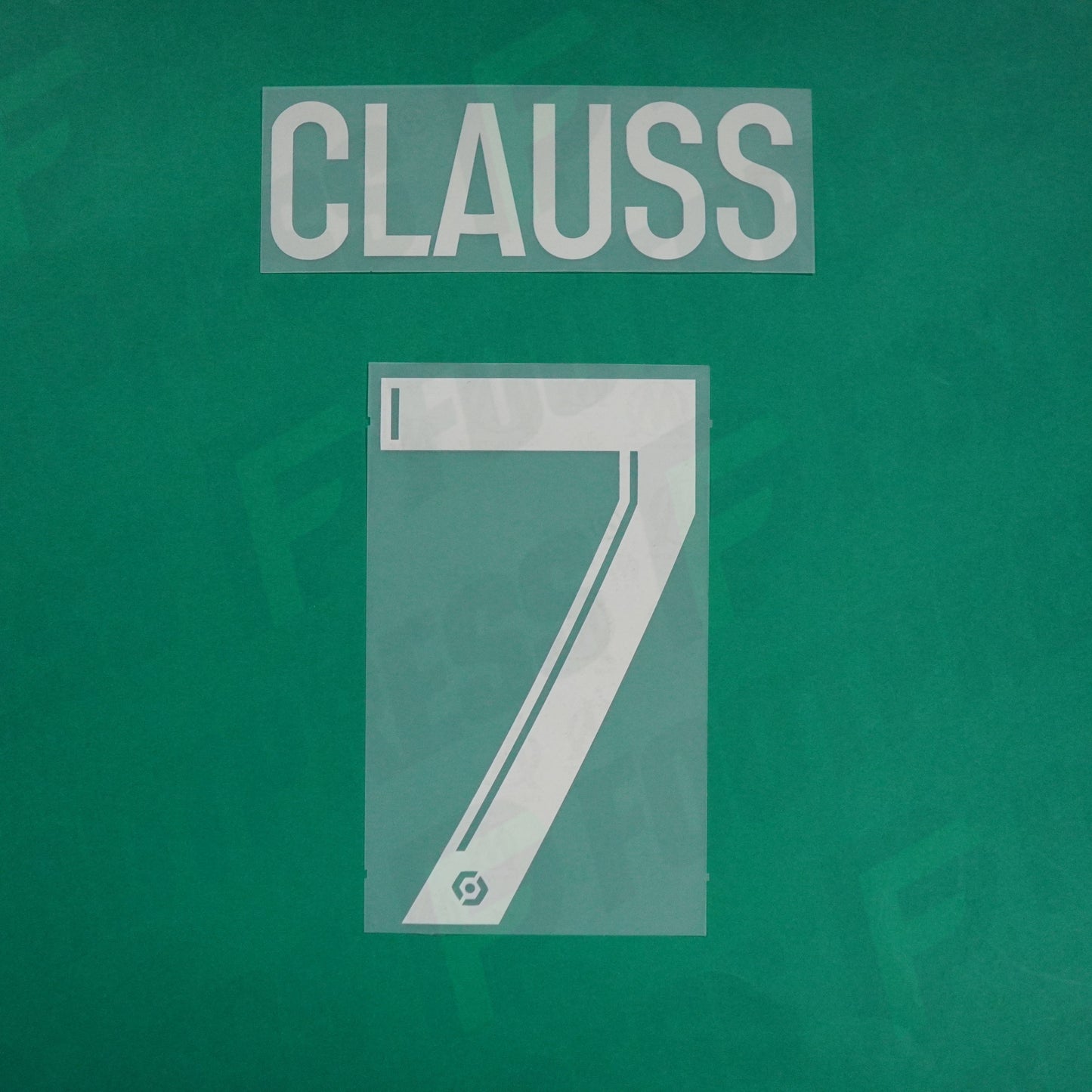 Flocage Officiel - Olympique de Marseille, Clauss, 2023/2024, Away, Blanc