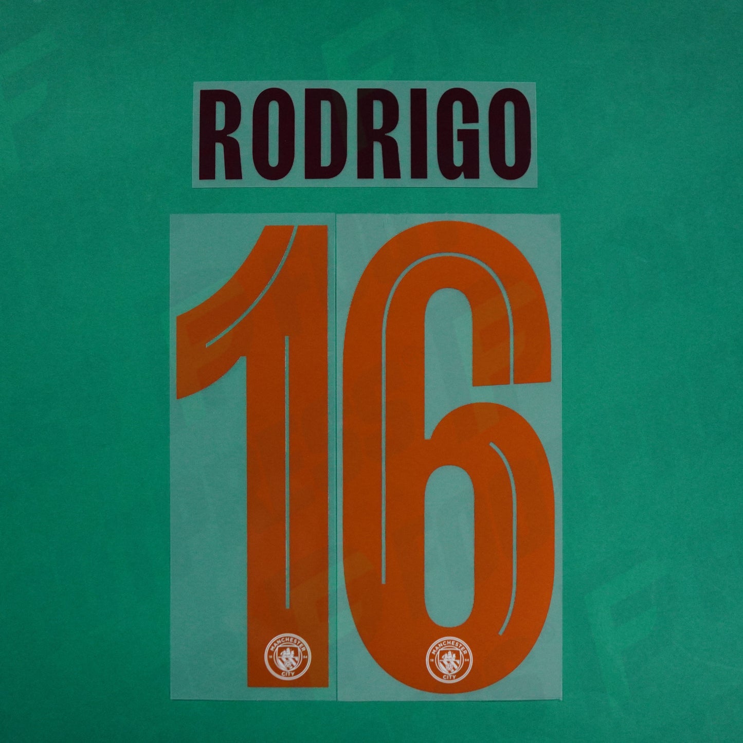 Flocage Officiel - Manchester City, Rodri, 2023/2024, Away, Marron