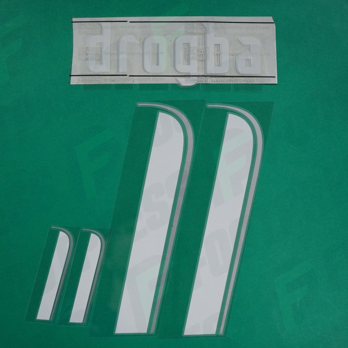 Flocage Officiel - Côte d'Ivoire, Drogba, 2006, Home, Blanc