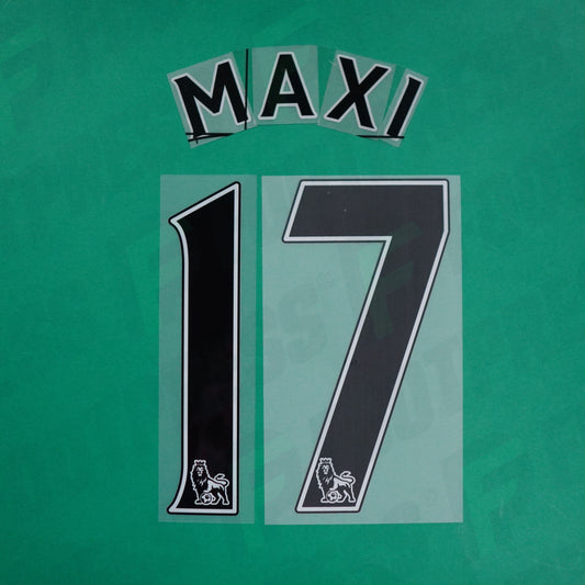 Flocage Officiel - Liverpool FC, Maxi Rodriguez, 2013/2019, Noir