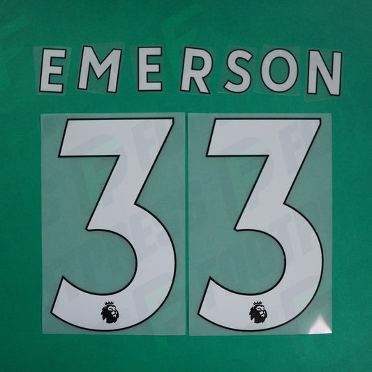 Flocage Officiel - West Ham FC, Emerson, 2019/2023, Blanc