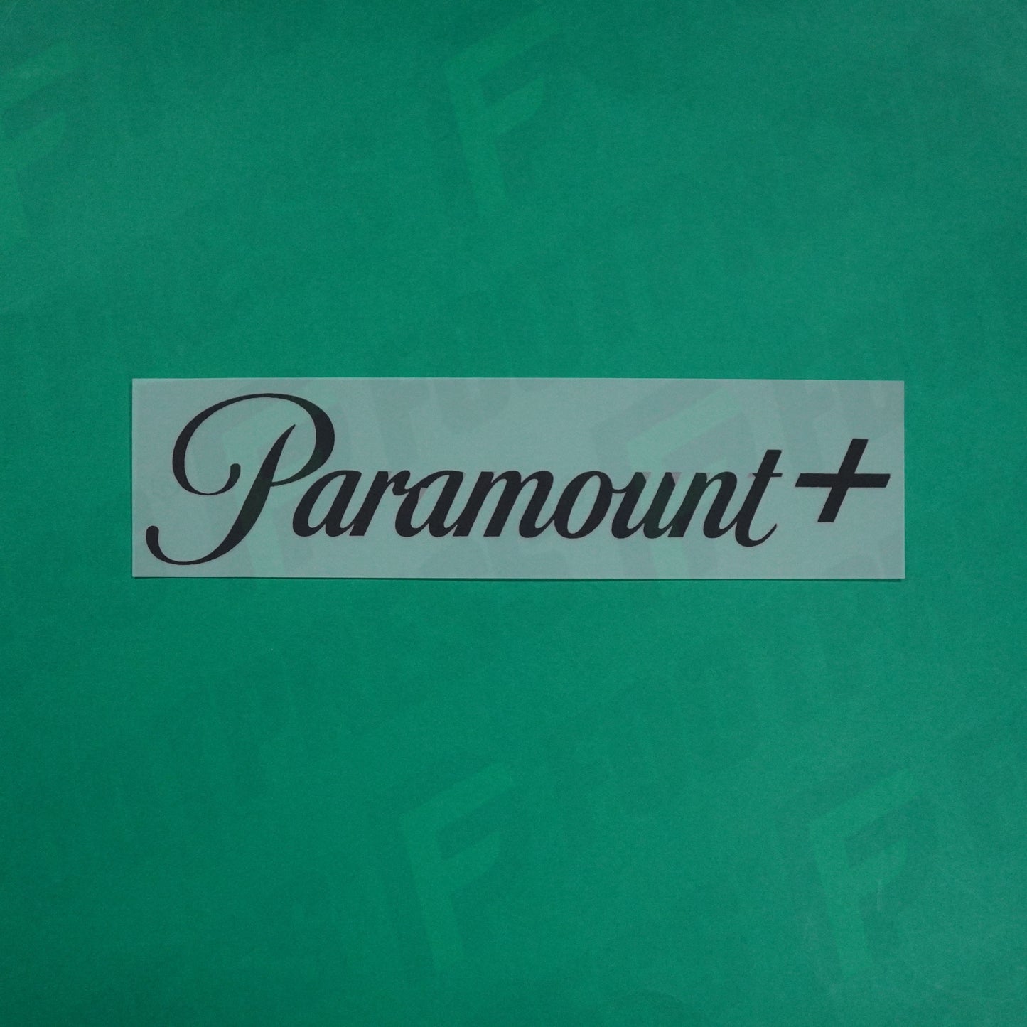 Flocage Officiel - Sponsor, Paramount +, Noir