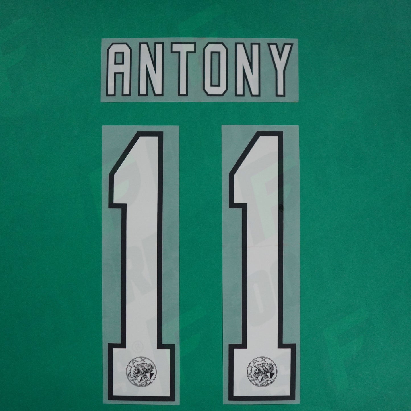 Flocage Officiel - Ajax Amsterdam, Antony, 2021/2022, Home, Blanc/Noir