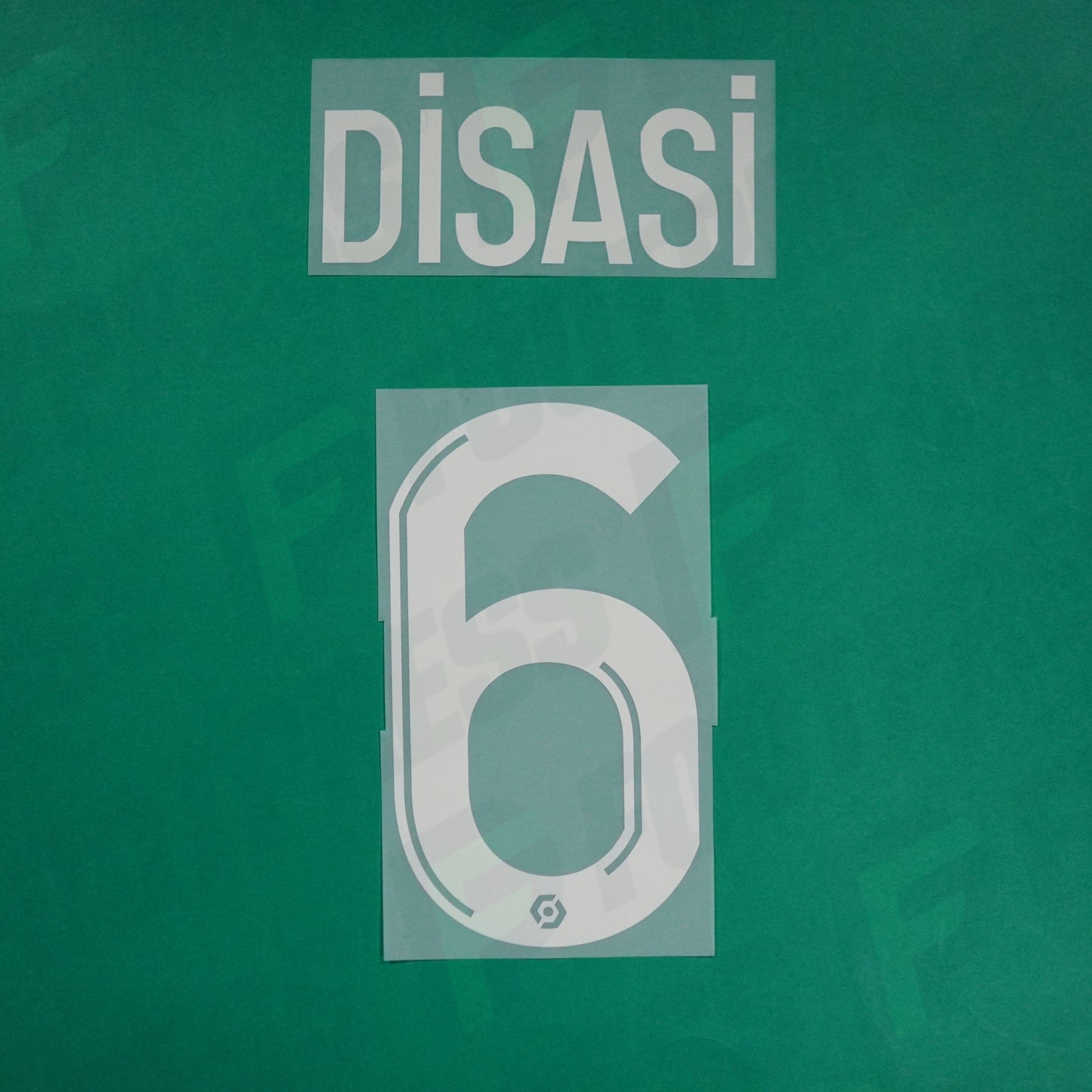 Flocage Officiel - AS Monaco, Disasi, 2022/2023, Away, Blanc