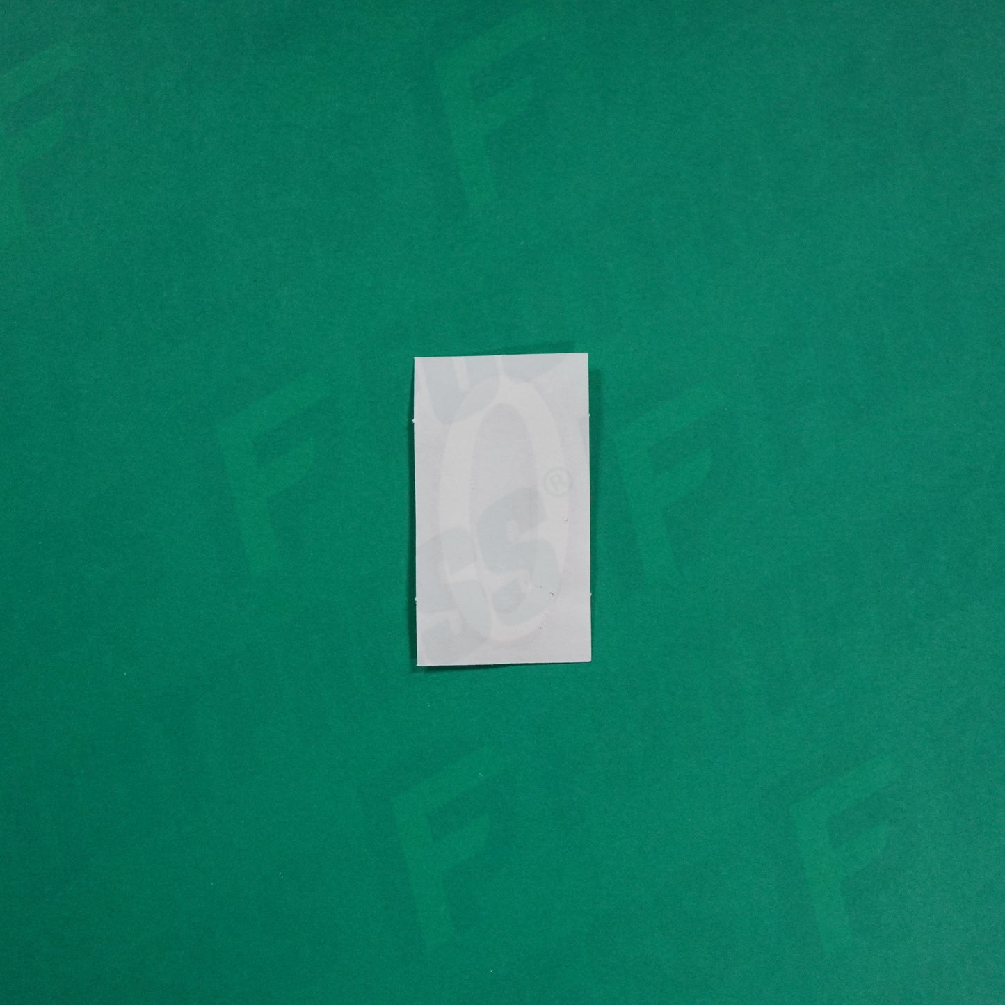 Flocage Officiel -	Lettres petites fines, Blanc / Rouge (face arrière rouge)