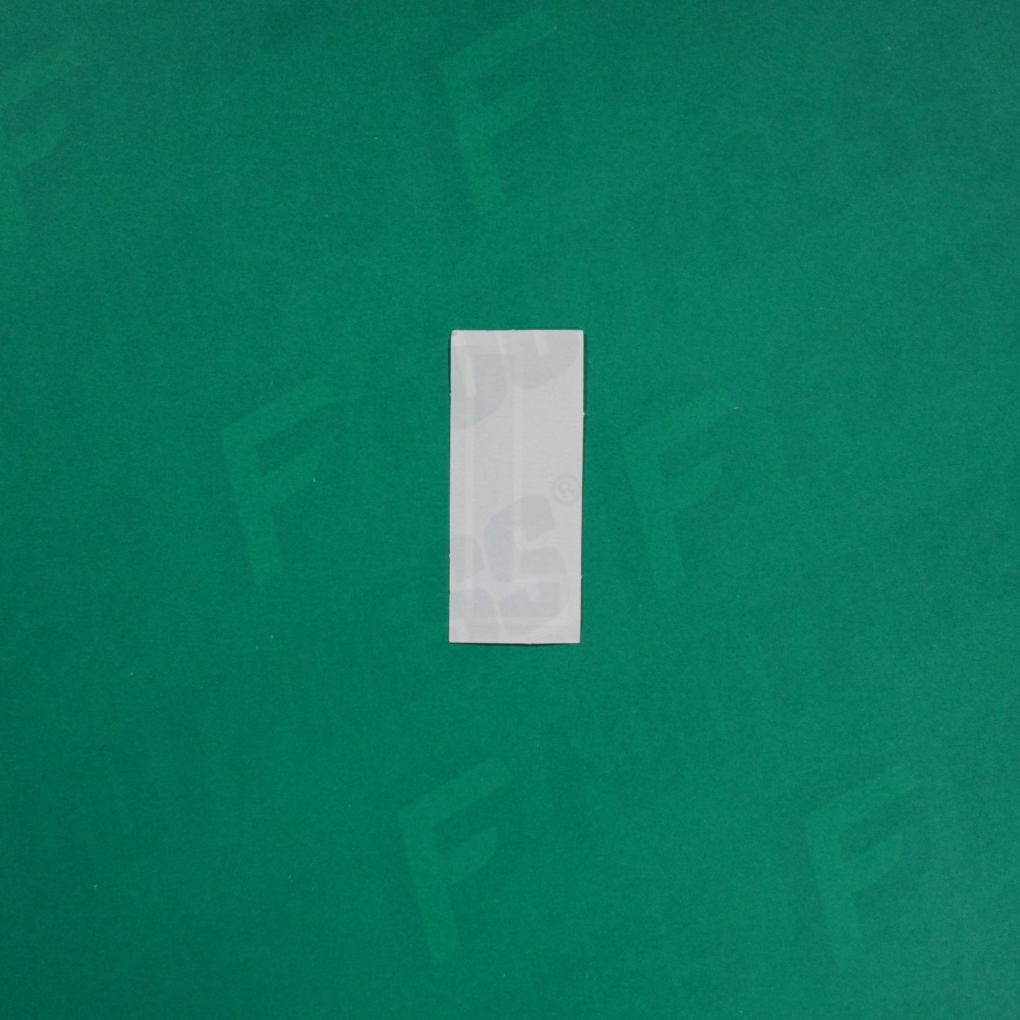 Flocage Officiel -	Lettres petites fines, Bleu / Blanc (face arrière blanc)