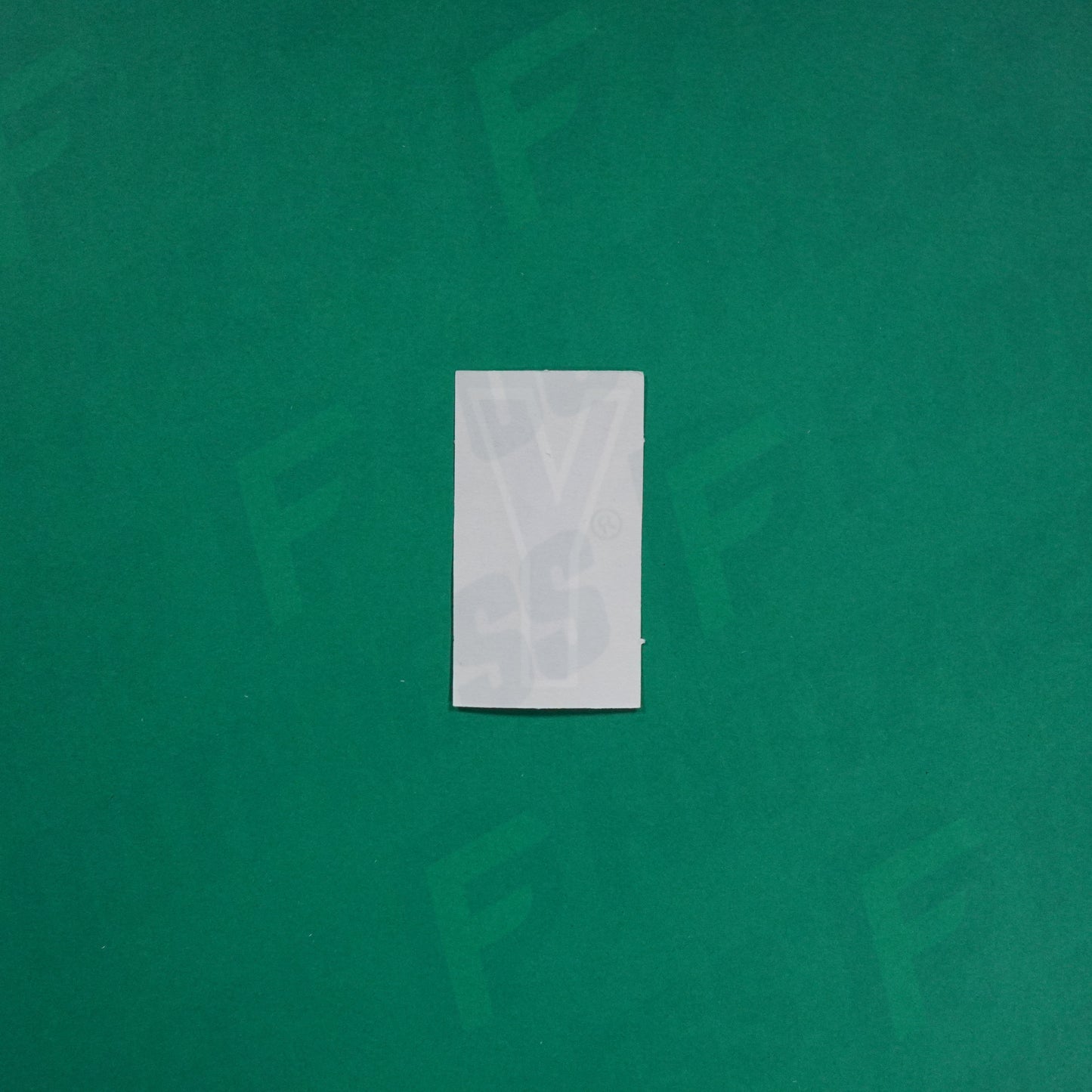 Flocage Officiel -	Lettres petites fines, Bleu / Blanc (face arrière blanc)