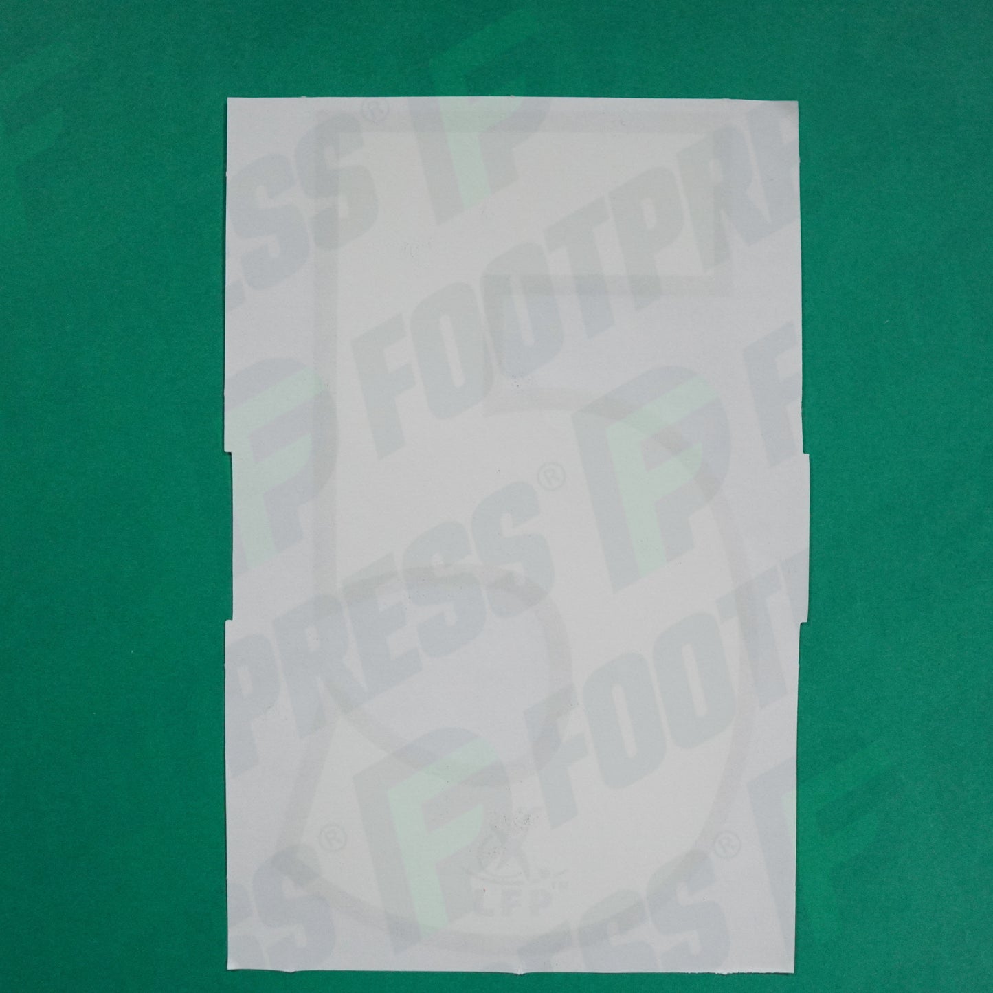 Flocage Officiel -	Grands Chiffres LFP, Blanc / Doré (face arrière doré)