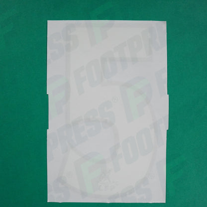 Flocage Officiel -	Grands Chiffres LFP, Blanc / Doré (face arrière doré)
