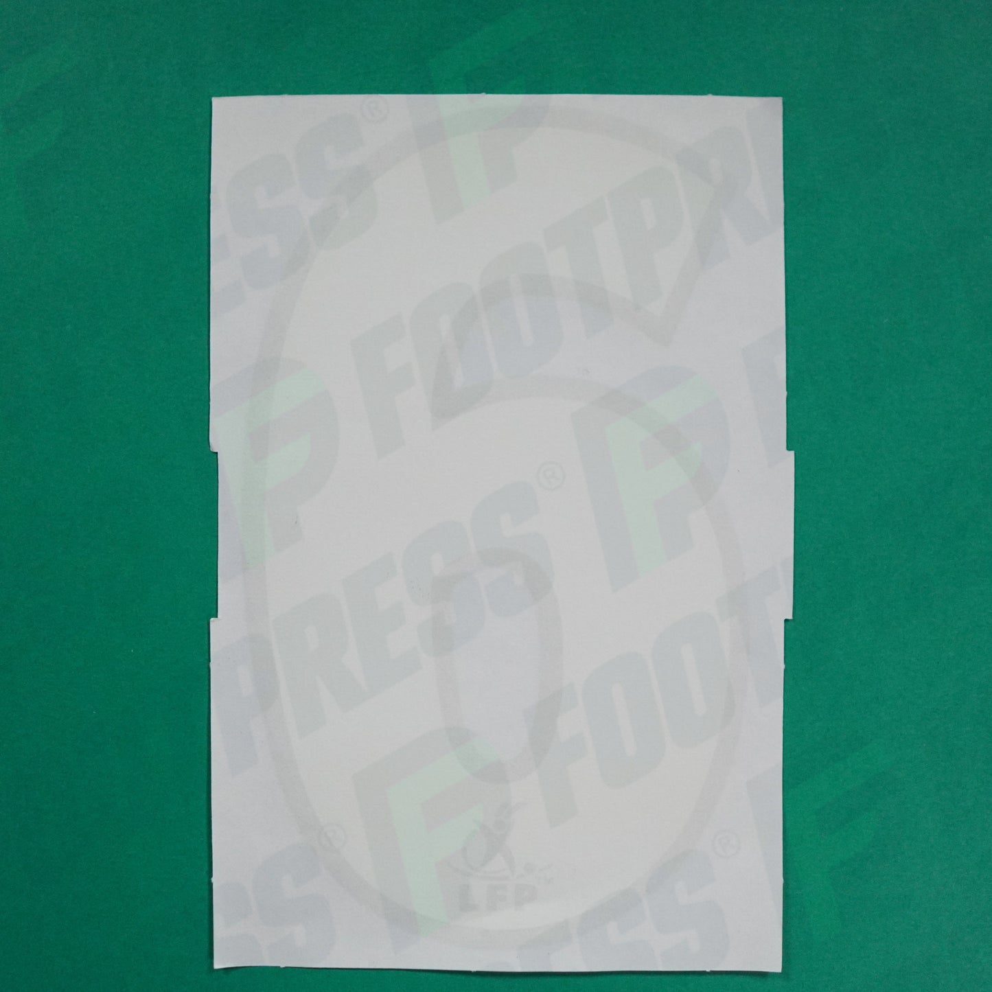 Flocage Officiel -	Grands Chiffres LFP, Blanc / Doré (face arrière doré)