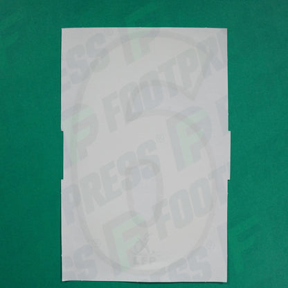 Flocage Officiel -	Grands Chiffres LFP, Blanc / Doré (face arrière doré)