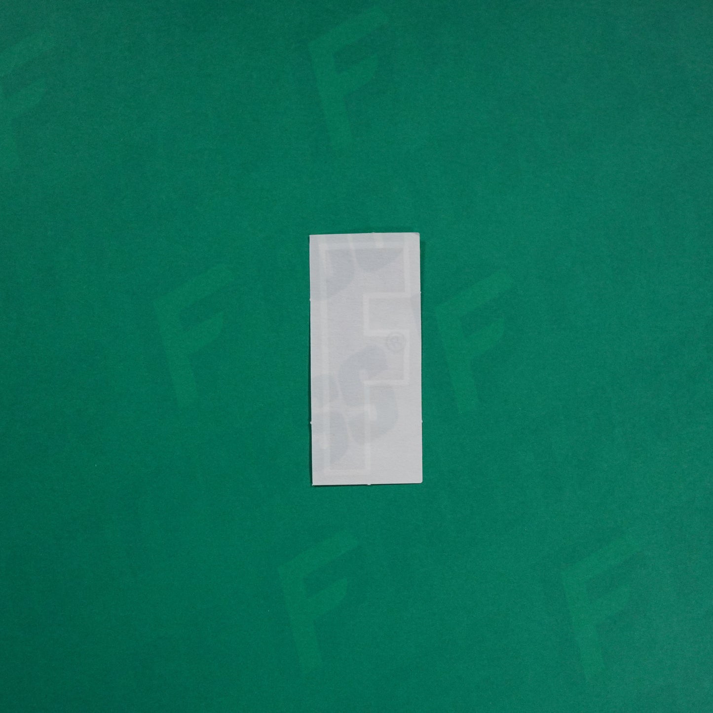 Flocage Officiel -	Lettres Grandes épaisses, Noir / Blanc (face arrière blanc)