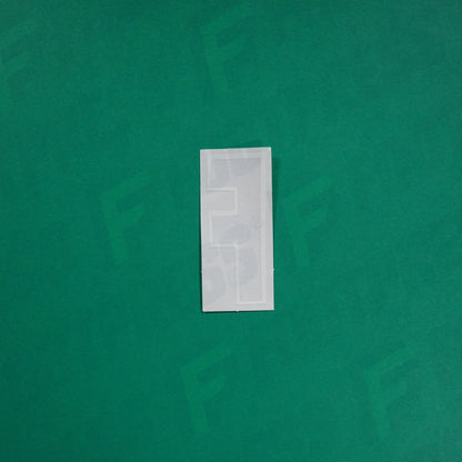 Flocage Officiel -	Lettres Grandes épaisses, Noir / Blanc (face arrière blanc)