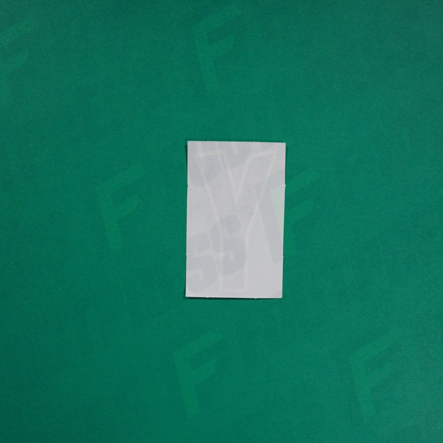 Flocage Officiel -	Lettres Grandes épaisses, Noir / Blanc (face arrière blanc)