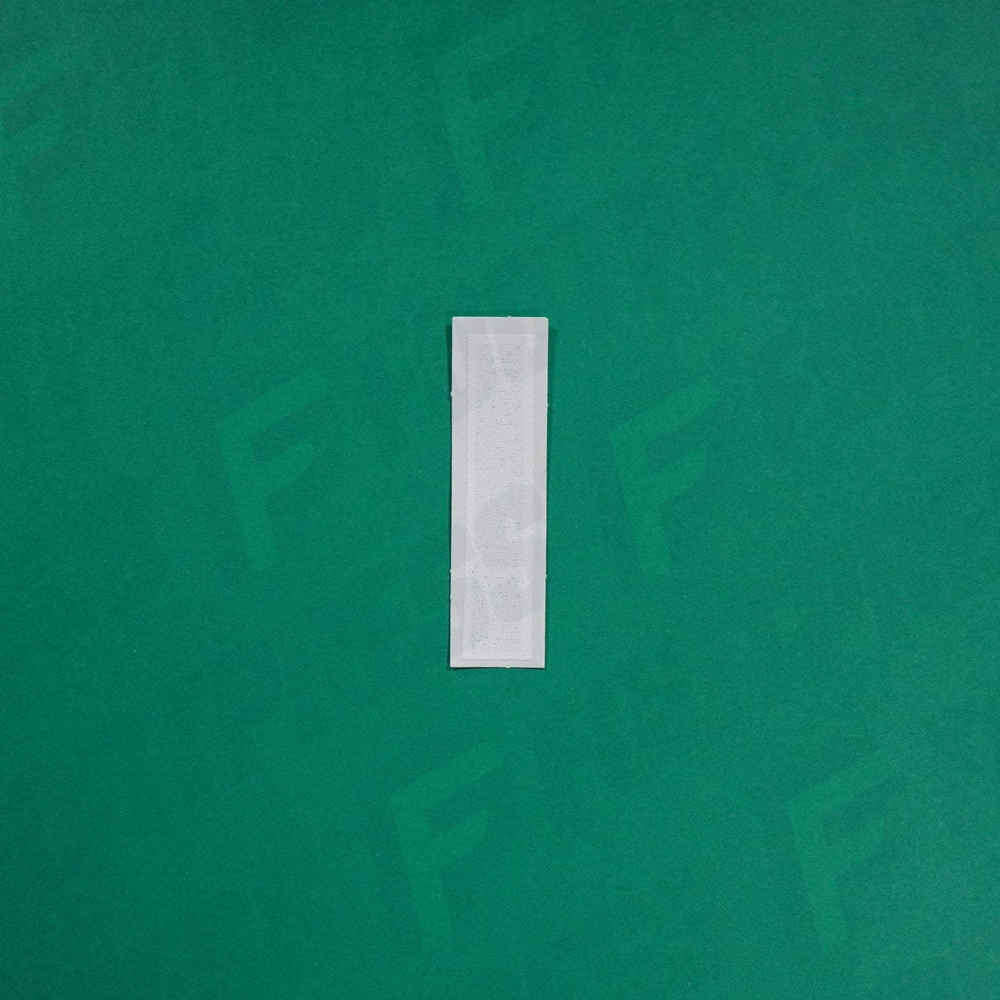 Flocage Officiel -	Lettres Grandes épaisses, Noir / Blanc (face arrière blanc)