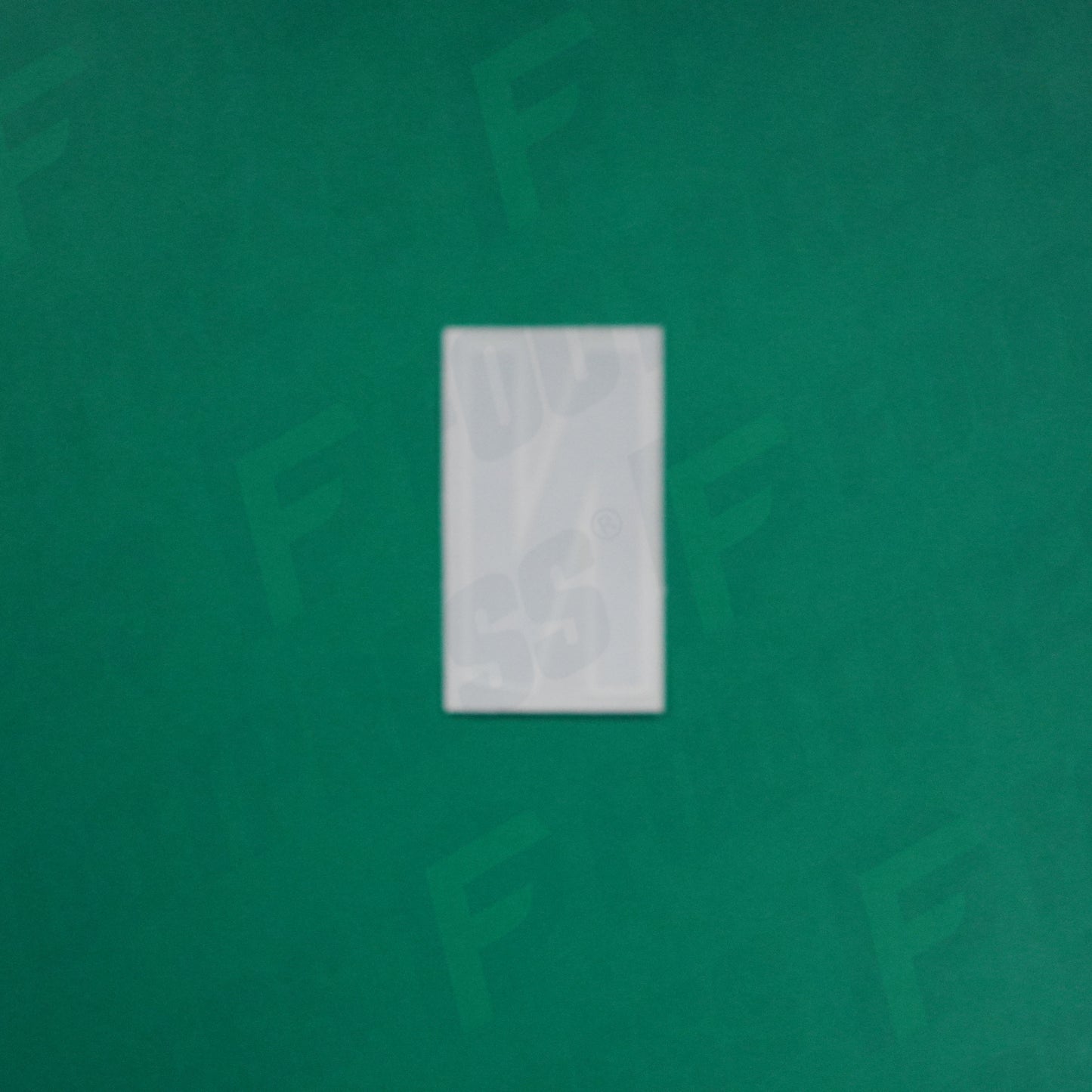 Flocage Officiel -	Lettres Grandes épaisses, Noir / Blanc (face arrière blanc)