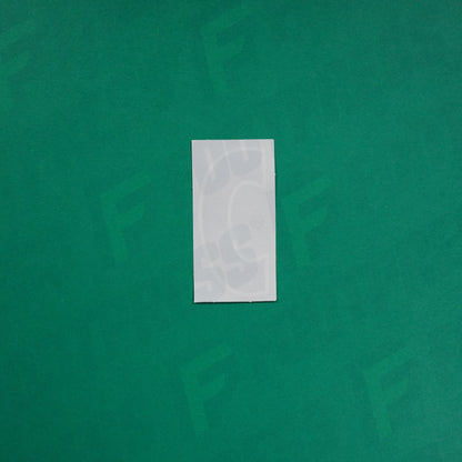 Flocage Officiel -	Lettres Grandes épaisses, Noir / Blanc (face arrière blanc)