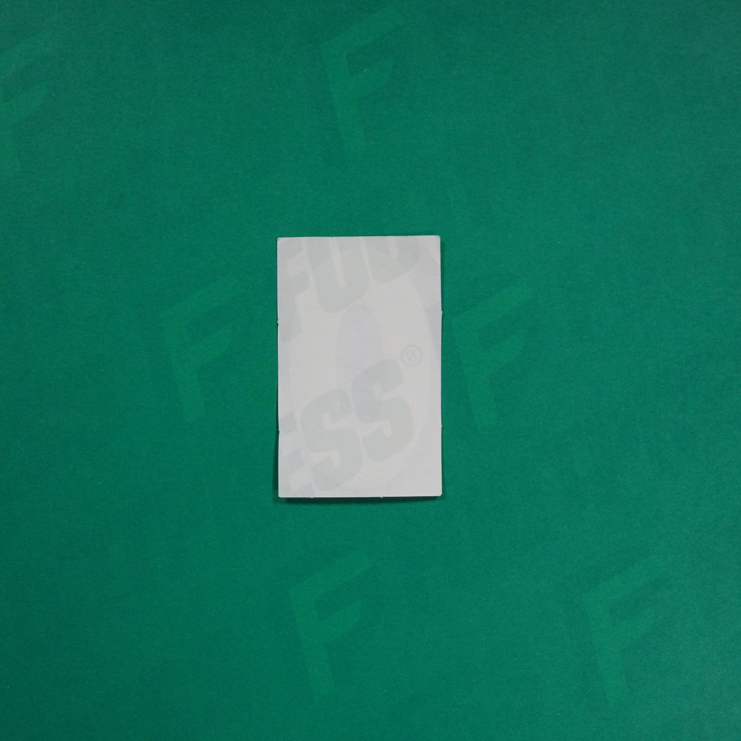 Flocage Officiel -	Lettres Grandes épaisses, Blanc (face arrière blanche)