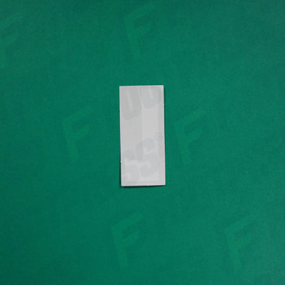 Flocage Officiel -	Lettres Grandes épaisses, Blanc (face arrière blanche)