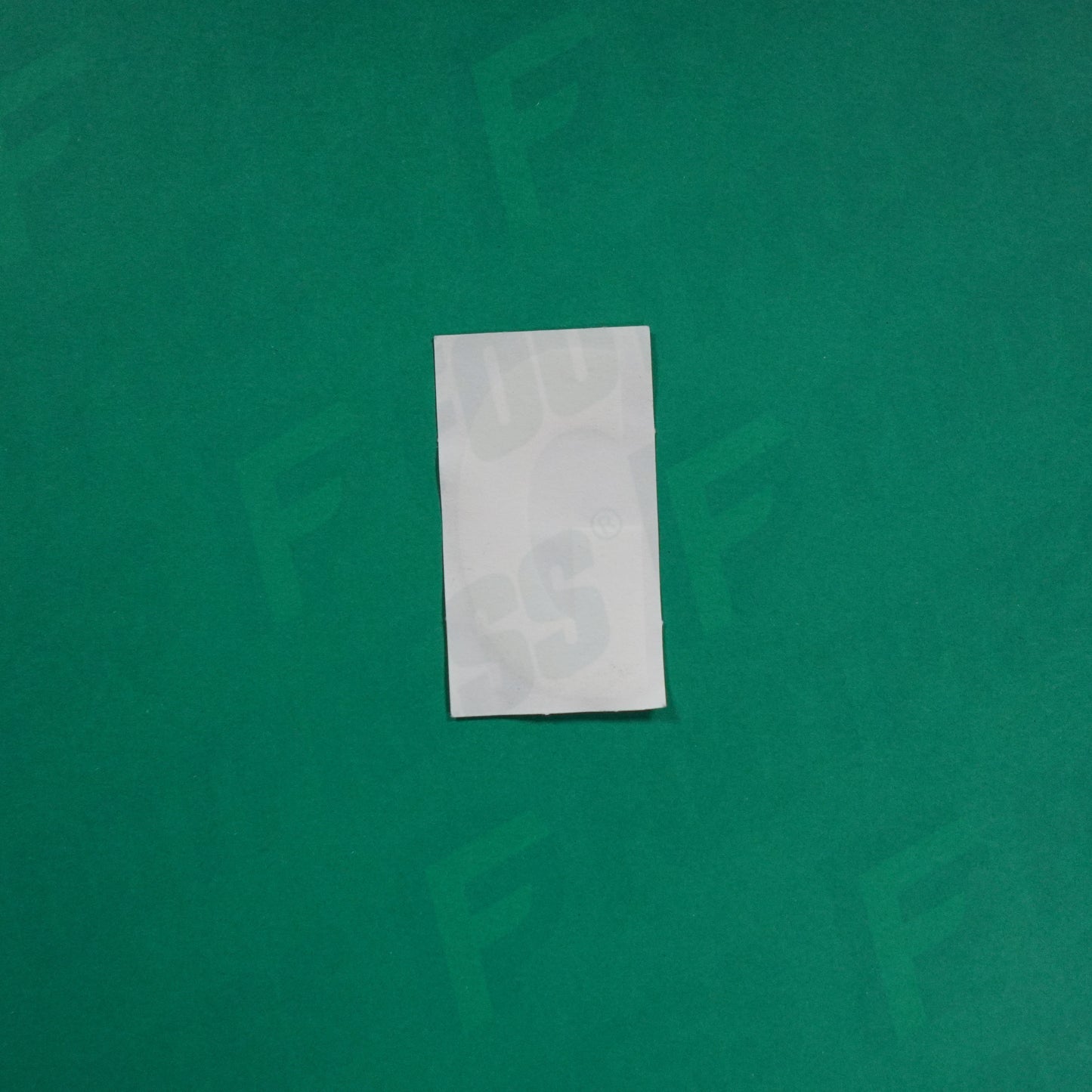 Flocage Officiel -	Lettres Grandes épaisses, Blanc (face arrière blanche)