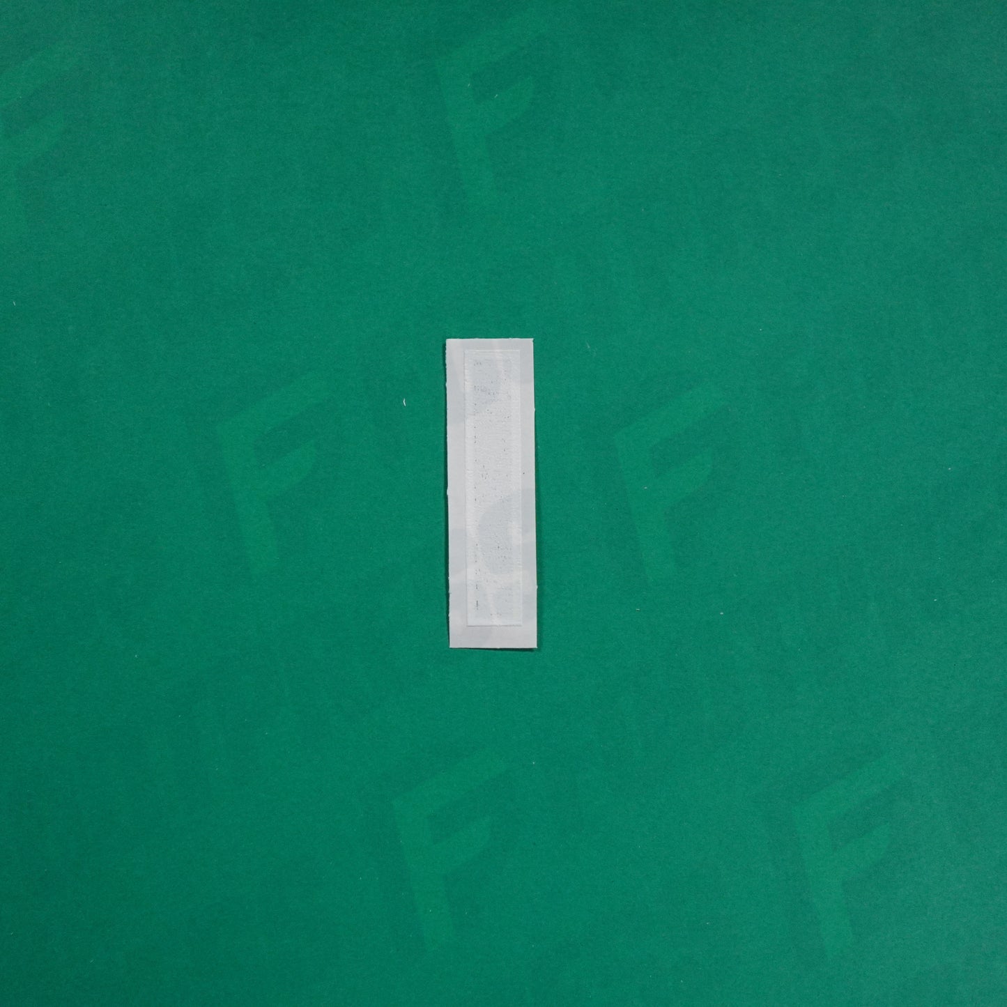 Flocage Officiel -	Lettres petites fines, Noir / Blanc (face arrière blanc)